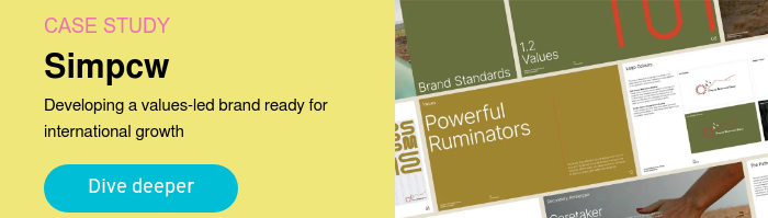 CASE STUDY Simpcw Developing a values-led brand ready for international growth &nbsp;