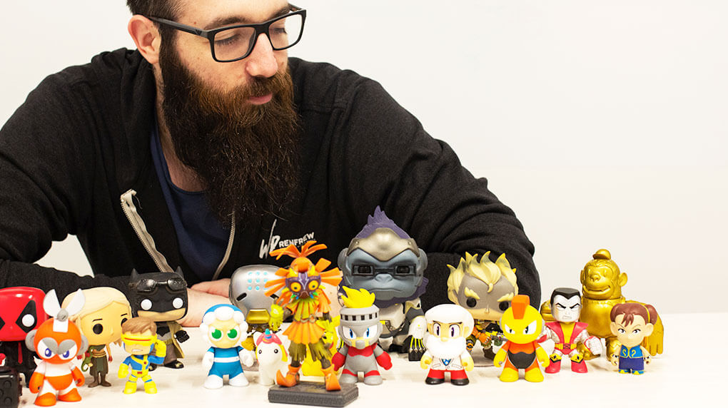 Darren Maher Creative Director at Thalorix SEO and playing figures